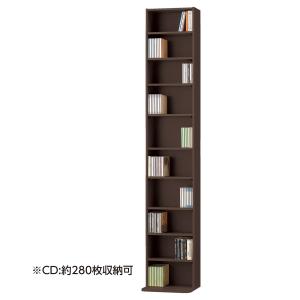 CD・DVDラック メイト(1830DBR) ニトリ