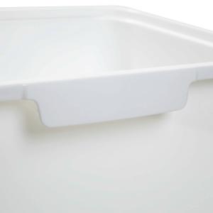 カラボにぴったり 収納ボックス(深型/WH) ...の詳細画像3