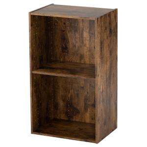 カラーボックス Nカラボ A4-2段(ミドルブラウン) ニトリ