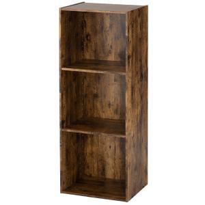 カラーボックス Nカラボ A4-3段(ミドルブラウン) ニトリ