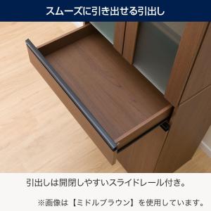 食器棚(フォルムN SK1860 LBR) ニ...の詳細画像3