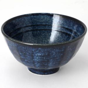 軽量目盛付き飯碗(ネイビー 美濃焼) ニトリの商品画像