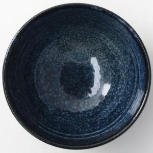 軽量目盛付き飯碗(ネイビー 美濃焼) ニトリの詳細画像2