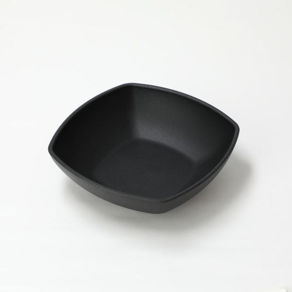 14.5cm高耐熱角鉢 SPS(ブラック) ニトリ