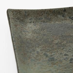 角皿 22cm (緑吹天目 MT-151) ニトリの詳細画像3