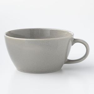 超軽量スープカップ　カル：エクレ　銀灰釉 ニトリ