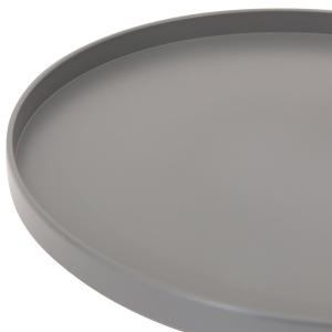 レンジ対応ラウンドトレー(24cm グレー) ニトリの詳細画像5