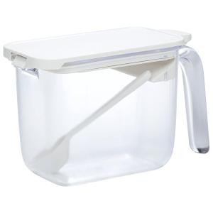 湿気を防ぐ 調味料ポット(K736 370ml ホワイト) ニトリ