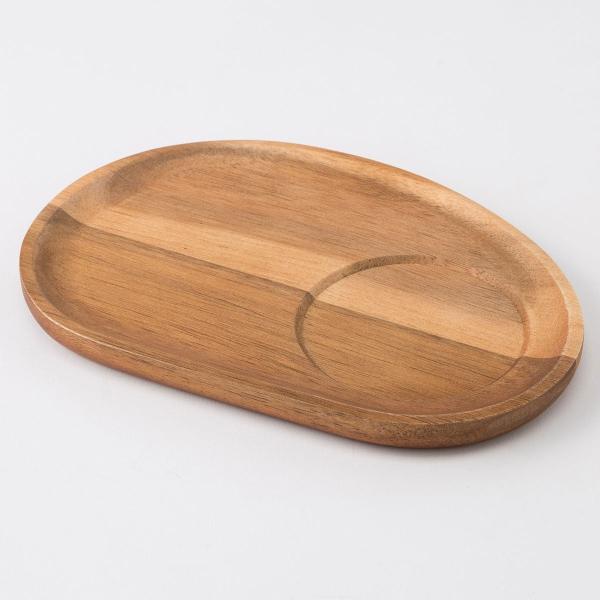 カフェプレート(アカシア) ニトリ