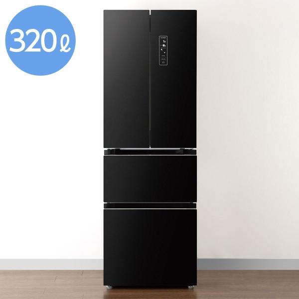 320L ファン式冷蔵庫(NTR-320 BK)リサイクル回収有り ニトリ