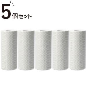 カット式台ふきん 5個セット(ウェーブ ライトグレー 42カット×5) ニトリ｜ニトリ Yahoo!店