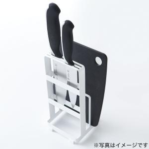 包丁&まな板スタンド FLAT(WH)...の詳細画像2