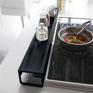 棚付き伸縮排気口カバー(FLAT ブラック) ニトリの商品画像