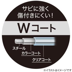 水切りWコート(2段スリム FW-2S ホワイ...の詳細画像4