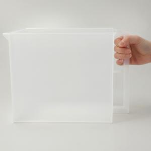 すき間なく並べる吊戸棚ストッカー(M クリア ...の詳細画像4