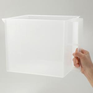 すき間なく並べる吊戸棚ストッカー(M クリア ...の詳細画像5