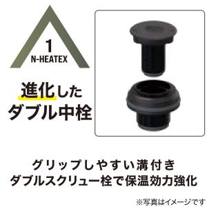 真空断熱 超保温・保冷ボトル(N-HEATEX...の詳細画像1