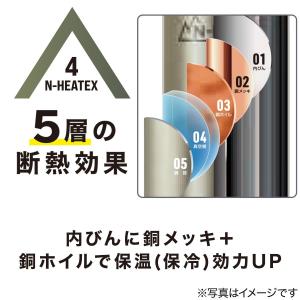 真空断熱 超保温・保冷ボトル(N-HEATEX...の詳細画像4