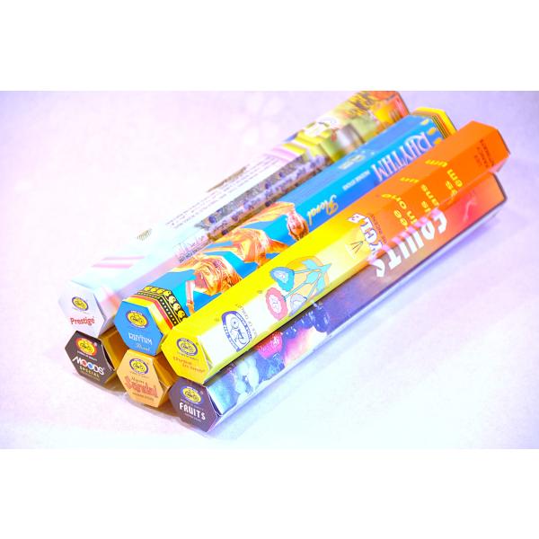 固定6箱セット　お香 スティック型 インセンス アロマ 線香 お試しセット  Ranga Rao社　...