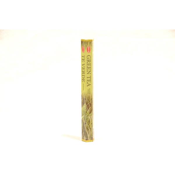 お香 HEM GreenTea Hexa スティック型 インセンス　グリーンティーの香り　線香