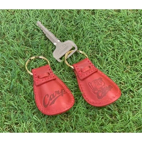 限定 コロンブスｘ広島カープ　グッズ　レザーシューホーンミニ　靴べら　キーホルダー野球　ベースボール