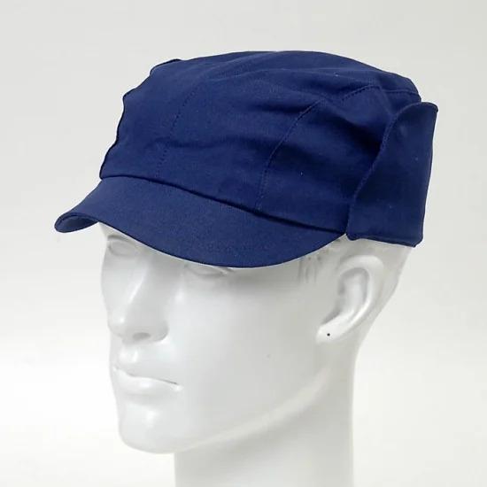 アーミーキャップ デッドストック帽子 80年代 東ドイツ軍 軍物衣料 外作業用 日除け機能 日差し避...