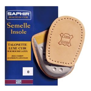 ＳＡＰＨＩＲ（サフィール）　シープレザー　ヒールクッション　靴擦れ予防　インソール　靴　ブーツ