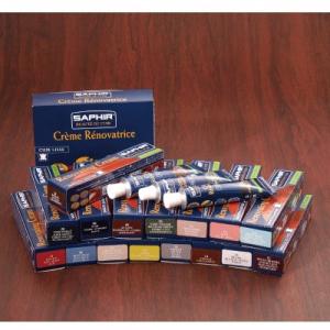 SAPHIR サフィール レノベイティングカラー補修　チューブ　２５ｍｌ　靴　バッグ　皮革レザー　