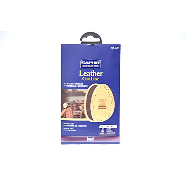 ＳＡＰＨＩＲ サフィール  シープレザーハーフインソール  ３５／３６ ４４／４６　靴ブーツ　インソ...