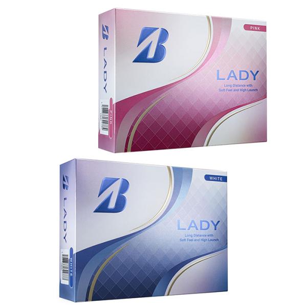 ブリヂストンゴルフ ゴルフボール LADY 1ダース（12球入）2025年新製品 アイオノマーカバー...