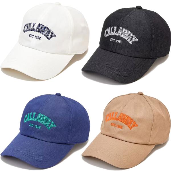 レディース キャロウェイ ゴルフ キャップ ロゴ刺 2023年モデル C23191202 ゴルフウェ...