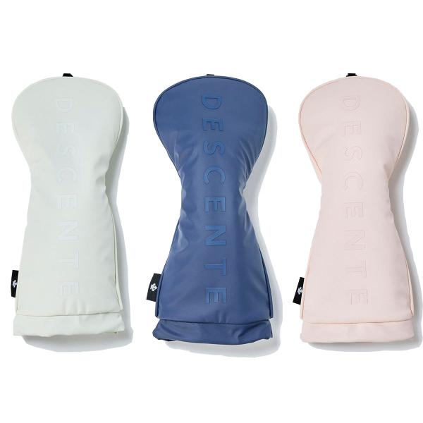 デサントゴルフ ヘッドカバー フェアウェイウッド用 DQCVJG30 2023年モデル 合成皮革 ゴ...