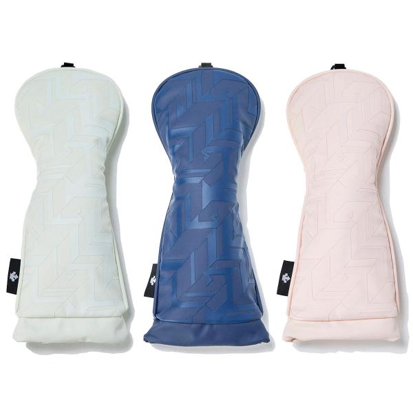 デサントゴルフ ヘッドカバー ユーティリティー用 DQCVJG40 2023年モデル 合成皮革 ゴル...