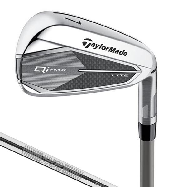 テーラーメイド Qi MAX LITE アイアン 単品 NS PRO 790GH スチールシャフト ...