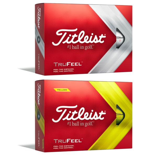 タイトリスト ゴルフボール トゥルーフィール 2022年モデル 1ダース 12球入り 飛び系 ディス...