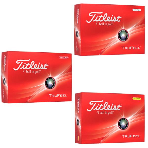 タイトリスト ゴルフボール トゥルーフィール 1ダース 12球入 2024年新製品 ディスタンス 2...