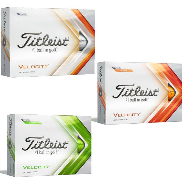 タイトリスト ゴルフボール ベロシティ 2022年モデル 1ダース 12球入り 飛び系 ディスタンス...