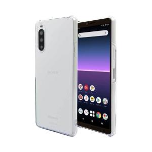 Xperia 10 II SO-41A スマホケース クリア カバー 耐衝撃 薄型 耐熱性 シンプル 高光沢 軽量 ハード ポリカーボネート ストラップホール付
