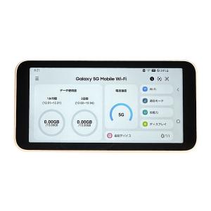 新古品】Galaxy 5G Mobile Wi-Fi SCR01ホワイト 新古品】Galaxy 5G Mobile Wi-Fi SCR01ホワイト