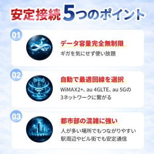 【40%OFF】ホームルーター レンタル 無制...の詳細画像5