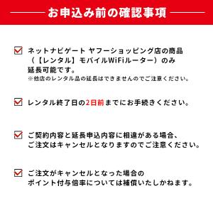 【レンタル延長】無制限プラン ホームルーター ...の詳細画像1