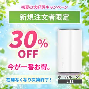 【30%OFF】ホームルーター レンタル 無制...の詳細画像1