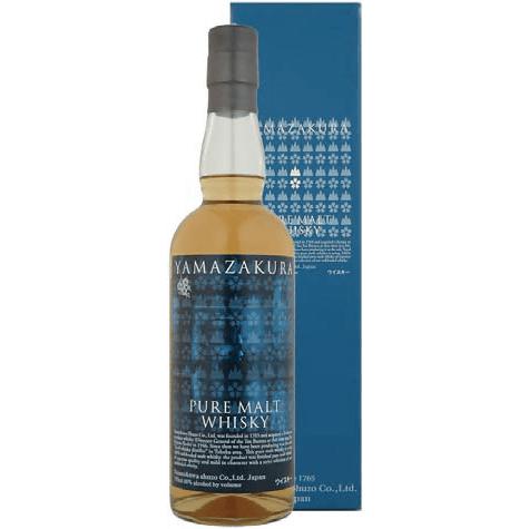 安積蒸留所 ピュアモルトウイスキー ４８゜山桜　笹の川酒造　700ml　 1 本　化粧箱付