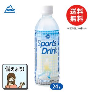 スポーツドリンク カロリーオフ ニットービバレッジ オリジナル 500ml ペットボトル 24本 グレープフルーツ風味
