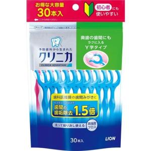 ライオン クリニカアドバンテージ デンタルフロス Y字タイプ 30本入 1個｜nitto-netstore