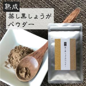 熟成蒸し黒しょうがパウダー 25ｇ (3) ネコポス便  しょうが