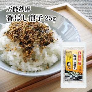 万能胡麻 香ばし煎子 25g 有限会社 瀬戸鉄工 ｜ ふりかけ いりこ 焼きいりこ 胡麻 パック 調味料 料理 簡単 瀬戸鉄工