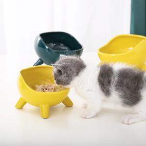 犬 猫 食器 陶器 フードボウル ご飯台 餌入れ 水入れ スタンド 脚付 食べやすい 脊椎に良い 食器台 エサ入れ 滑り止め 猫用 ねこ 安定感 動物｜nityuyouko-store