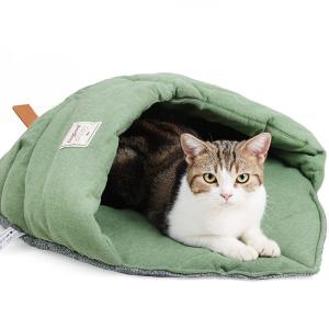 ペットベッド ふわふわ ソフト 猫グッズ ペットハウス 大きい キャットハウス 寝袋 かわいい ふとん 猫ベッド クッション 可愛い ペット布団 冬用｜nityuyouko-store