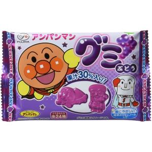 おひとり様１個限り 不二家 アンパンマングミ　ぶどう６粒　お菓子